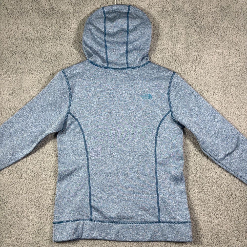 The North Face Pullover Hoodie Women's M Blue Long Sleeve Outdoor Activewear - Picture 2 of 8
